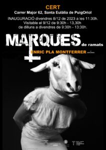 Exposició sobre marques. 8 desembre 2023